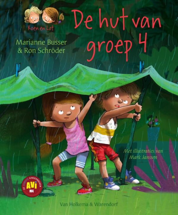 De hut van groep 4 - Afbeelding 1