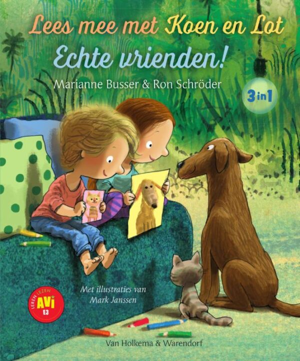 Echte vrienden! - Afbeelding 1
