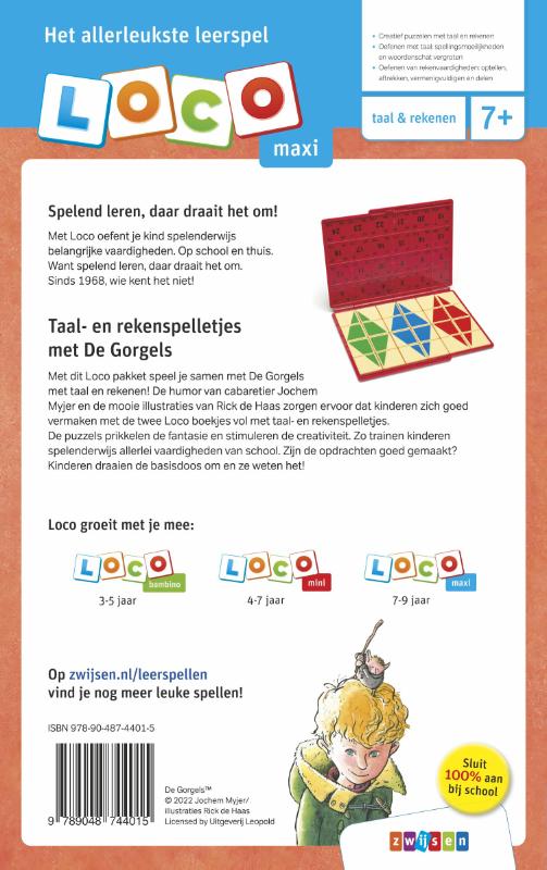 Loco maxi De Gorgels pakket taal & rekenen - Afbeelding 2