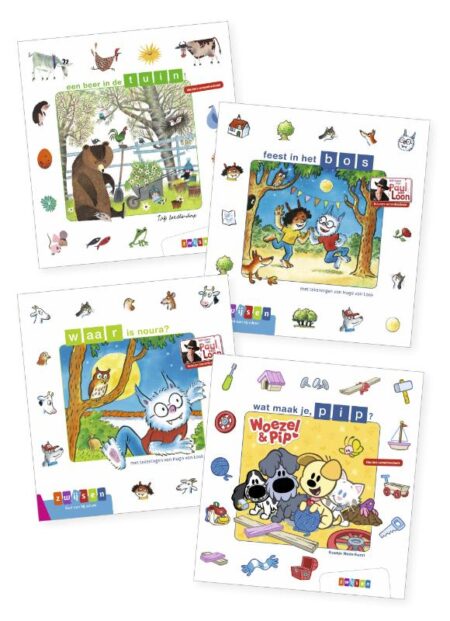 Pakket kleuters samenleesboeken 2 (4 titels)