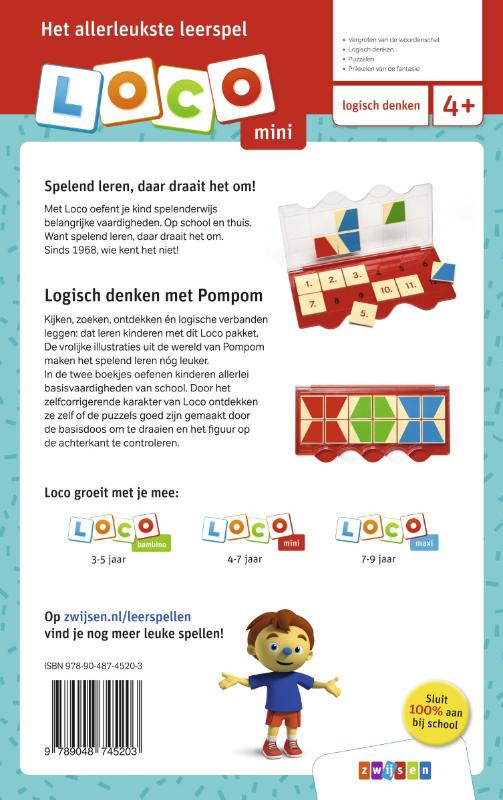 Loco mini Rompompom pakket logisch denken - Afbeelding 2