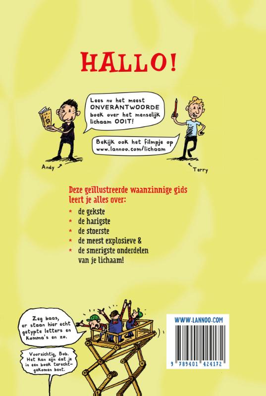 Het waanzinnige boek over je lichaam - Afbeelding 2